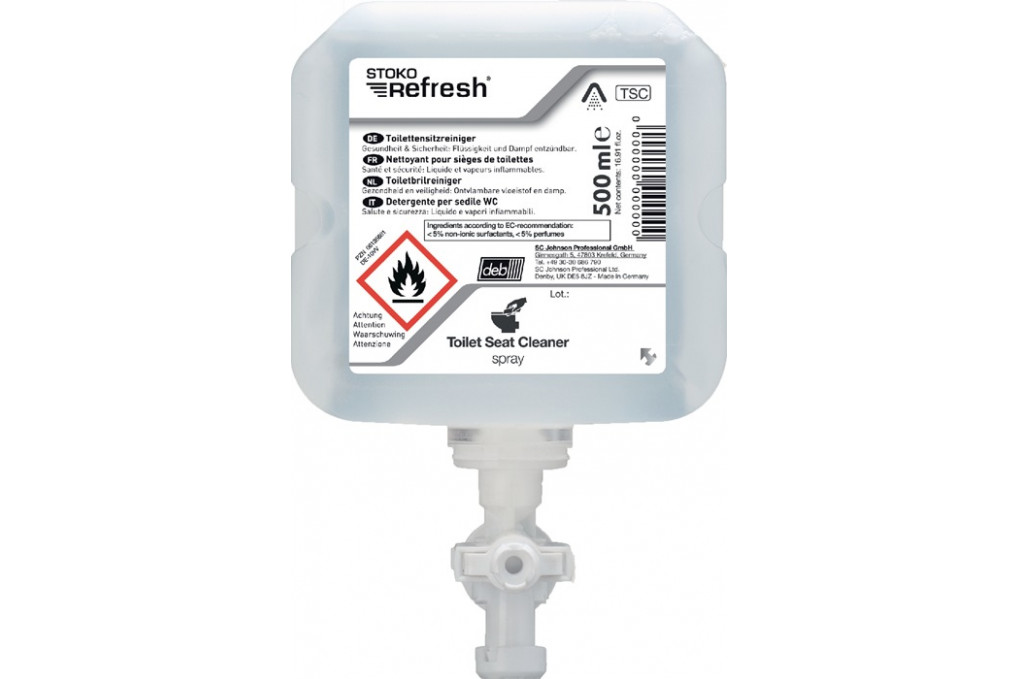 Toilettensitzreiniger Refresh® Toilet Seat Cleaner Spray (TSC) 500ml Kartusche Toilettensitzreiniger Refresh® Toilet Seat Cleaner Spray (TSC) 500ml Kartusche
