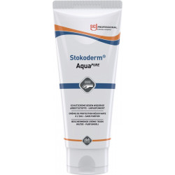Hautschutzcreme Stokoderm® Aqua PURE 100ml silikon parfümfrei Hautschutzcreme Stokoderm® Aqua PURE 100ml silikon parfümfrei