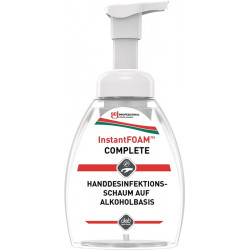 Schaum Handdesinfektionsmittel InstantFOAM® Complete 250ml Flasche Schaum Handdesinfektionsmittel InstantFOAM® Complete 250ml Flasche