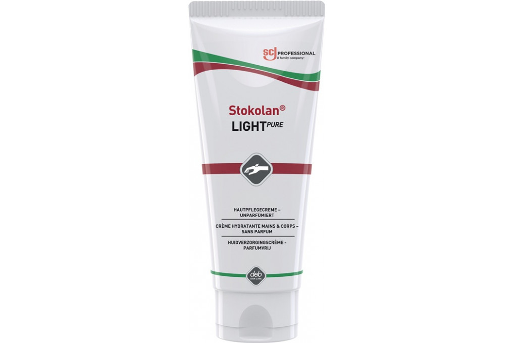 Hautpflegecreme Stokolan® Light PURE 100ml duft farbstofffrei Tube Hautpflegecreme Stokolan® Light PURE 100ml duft farbstofffrei Tube