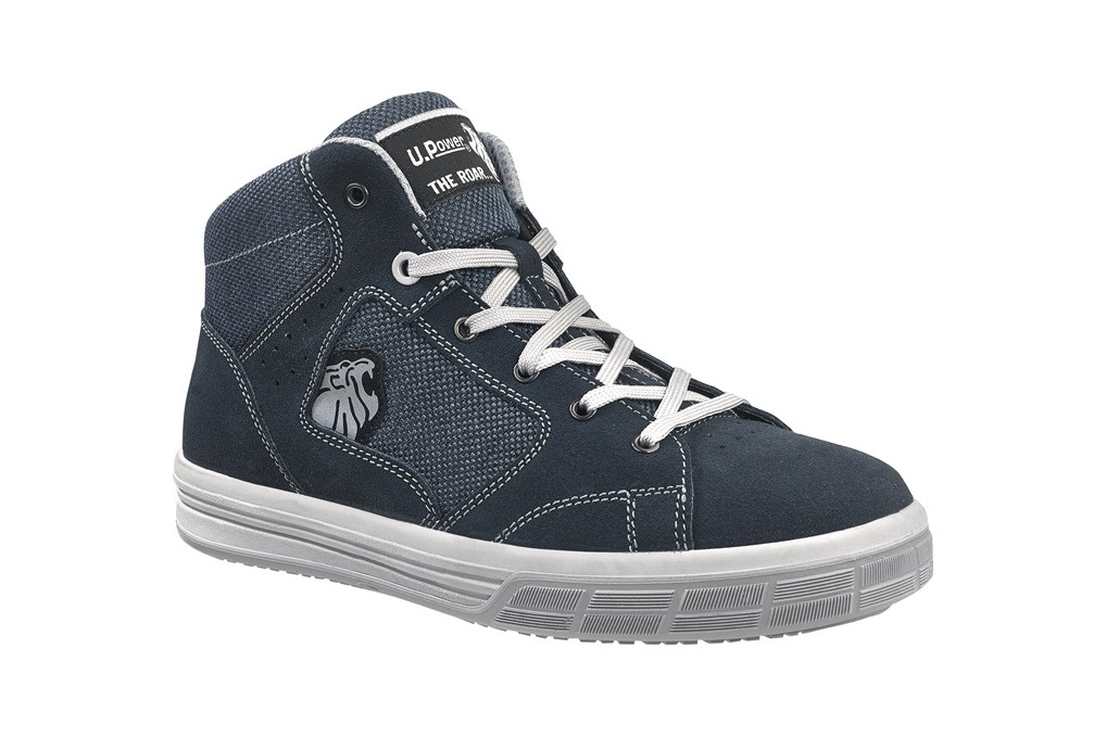 Sicherheitsstiefel Caravan Gr. 42 blau Leder Textilmaterial S1P SRC EN20345 Sicherheitsstiefel Caravan Gr. 42 blau Leder Textilmaterial S1P SRC EN20345