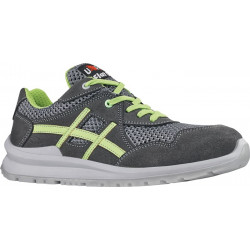 Sicherheitsschuh Nico Gr.41 W.11 grau grün S1P SRC EN20345 Leder Mesh U.POWER Sicherheitsschuh Nico Gr.41 W.11 grau grün S1P SRC EN20345 Leder Mesh U.POWER