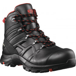 Sicherheitsstiefel BE Safety 54 Mid Gr.8,5 (42,5) schwarz rot Leder Sicherheitsstiefel BE Safety 54 Mid Gr.8,5 (42,5) schwarz rot Leder