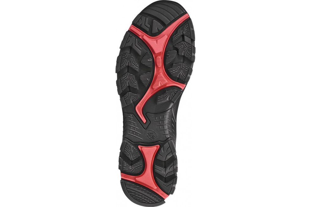 Sicherheitsstiefel BE Safety 54 Mid Gr.11 (46) schwarz rot Leder Sicherheitsstiefel BE Safety 54 Mid Gr.11 (46) schwarz rot Leder