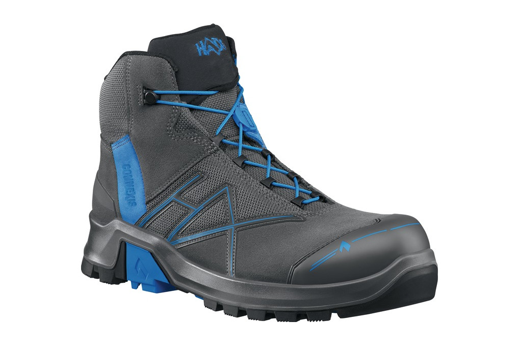 Sicherheitsstiefel Connexis® GTX mid Gr.9,5(44) grau blau S3 HRO HI CI WR SRC Sicherheitsstiefel Connexis® GTX mid Gr.9,5(44) grau blau S3 HRO HI CI WR SRC