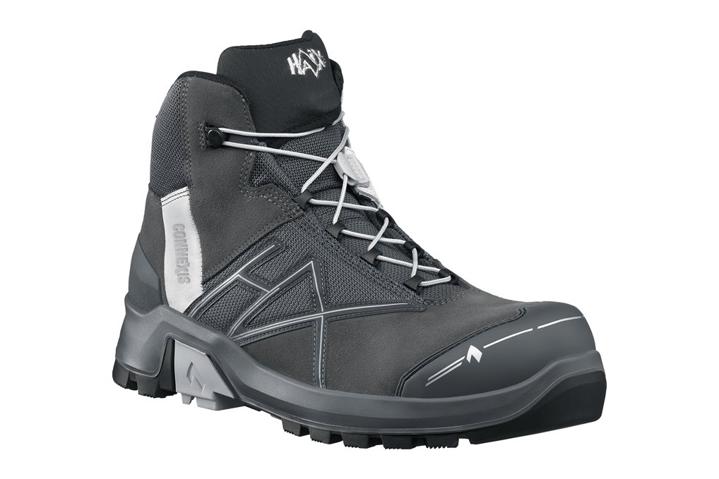 Sicherheitsstiefel Connexis® GTX mid Gr.8(42) grau silber S3 HRO HI CI WR SRC Sicherheitsstiefel Connexis® GTX mid Gr.8(42) grau silber S3 HRO HI CI WR SRC