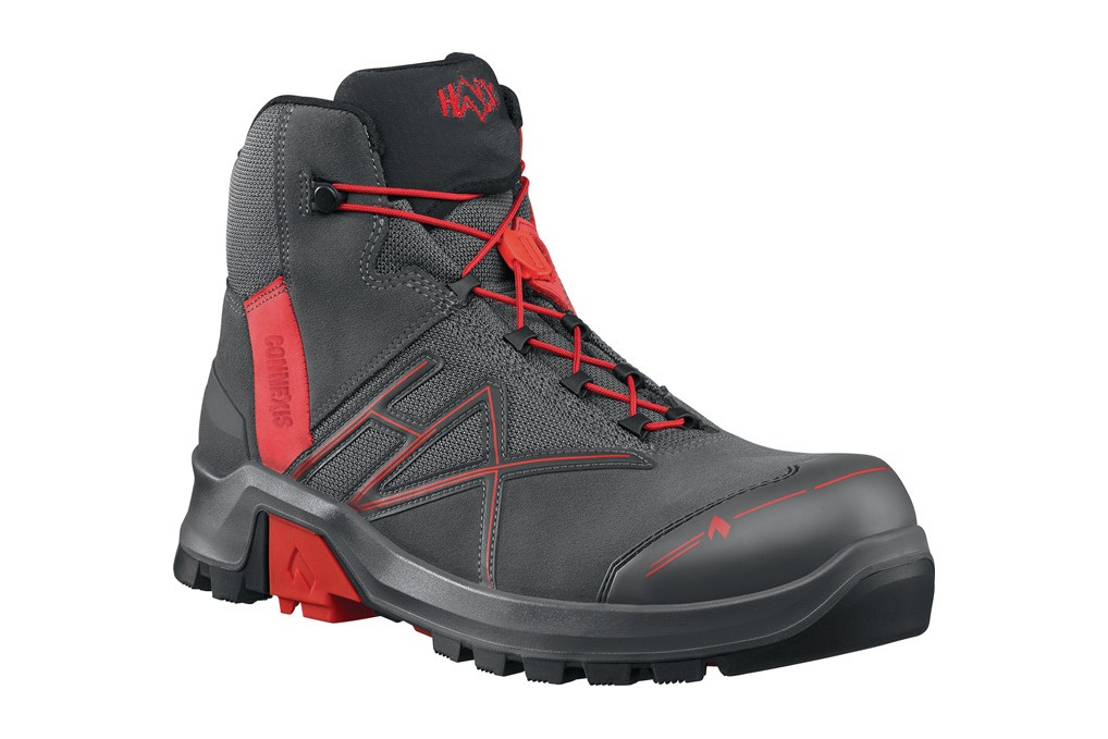Sicherheitsstiefel Connexis® GTX mid Gr.6,5(40) grau rot S3 HRO HI CI WR SRC Sicherheitsstiefel Connexis® GTX mid Gr.6,5(40) grau rot S3 HRO HI CI WR SRC