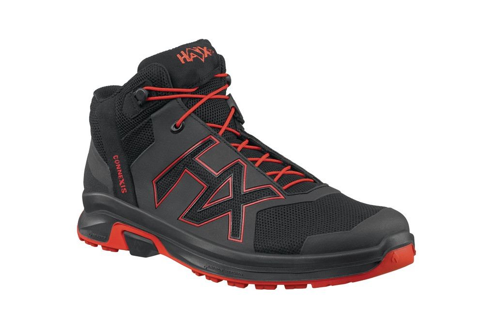 Freizeitschuh CONNEXIS Go GTX mid Gr.9,5(44) schwarz rot Mikrofaser Textil Freizeitschuh CONNEXIS Go GTX mid Gr.9,5(44) schwarz rot Mikrofaser Textil