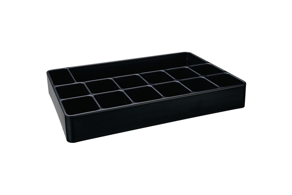 Eins.LOGS 134 H48xB338xT238mm Ku.schwarz 14 fach LOGS Eins.LOGS 134 H48xB338xT238mm Ku.schwarz 14 fach LOGS