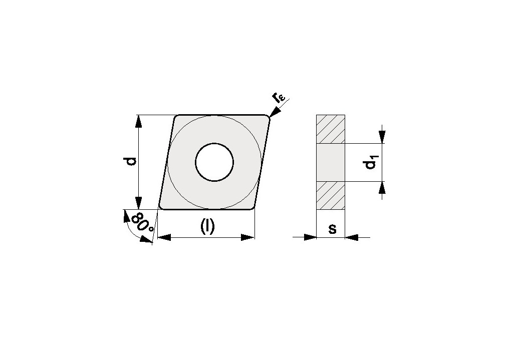 Wendeschneidplatte CNMG 120408 R UNI Bearb.Schrupp PROMAT Wendeschneidplatte CNMG 120408 R UNI Bearb.Schrupp PROMAT