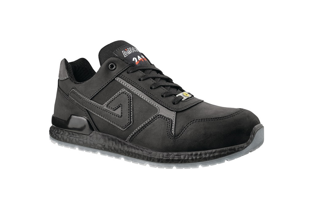 Sicherheitsschuh Roky Gr.45 W.11 schwarz S3 SRC ESD EN20345 Leder AIMONT Sicherheitsschuh Roky Gr.45 W.11 schwarz S3 SRC ESD EN20345 Leder AIMONT