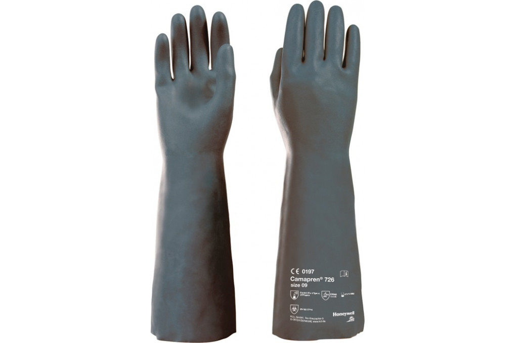 Chemiehandschuh Camapren 726 Gr.10 schwarz EN388 EN374 1 PSA III HONEYWELL Chemiehandschuh Camapren 726 Gr.10 schwarz EN388 EN374 1 PSA III HONEYWELL