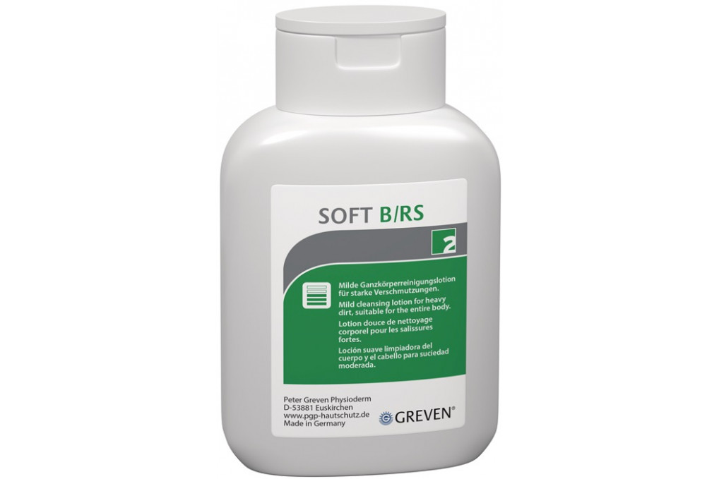 Hautreinigungslotion GREVEN® SOFT B RS 250ml Flasche Hautreinigungslotion GREVEN® SOFT B RS 250ml Flasche