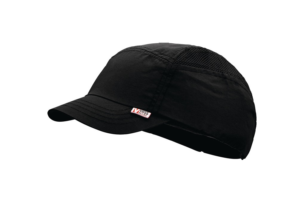 Anstoßkappe VOSS Cap modern style 52 63cm schwarz Schirmlänge ca.50mm EN 812:199 Anstoßkappe VOSS Cap modern style 52 63cm schwarz Schirmlänge ca.50mm EN 812:199