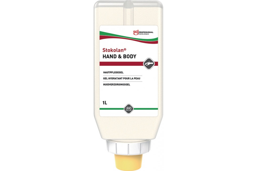 Hautpflegegel Stokolan® Hand & Body 1l Gel,parfümiert Softflasche Hautpflegegel Stokolan® Hand & Body 1l Gel,parfümiert Softflasche
