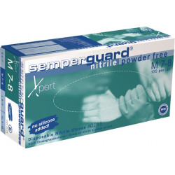 Einweghandschuh SEMPERGUARD NITRIL XPERT SEMPERMED Gr.8 9blau Nitril 100 St. Box Einweghandschuh SEMPERGUARD NITRIL XPERT SEMPERMED Gr.8 9blau Nitril 100 St. Box