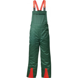 Schnittschutzlatzhose FICHTE Gr.54 grün rot FELDTMANN Schnittschutzlatzhose FICHTE Gr.54 grün rot FELDTMANN