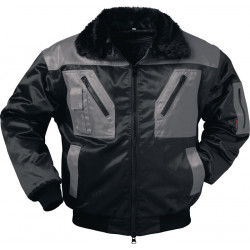 Pilotjacke ASKIM 4 in 1 Gr.XL schwarz grau NORWAY Pilotjacke ASKIM 4 in 1 Gr.XL schwarz grau NORWAY