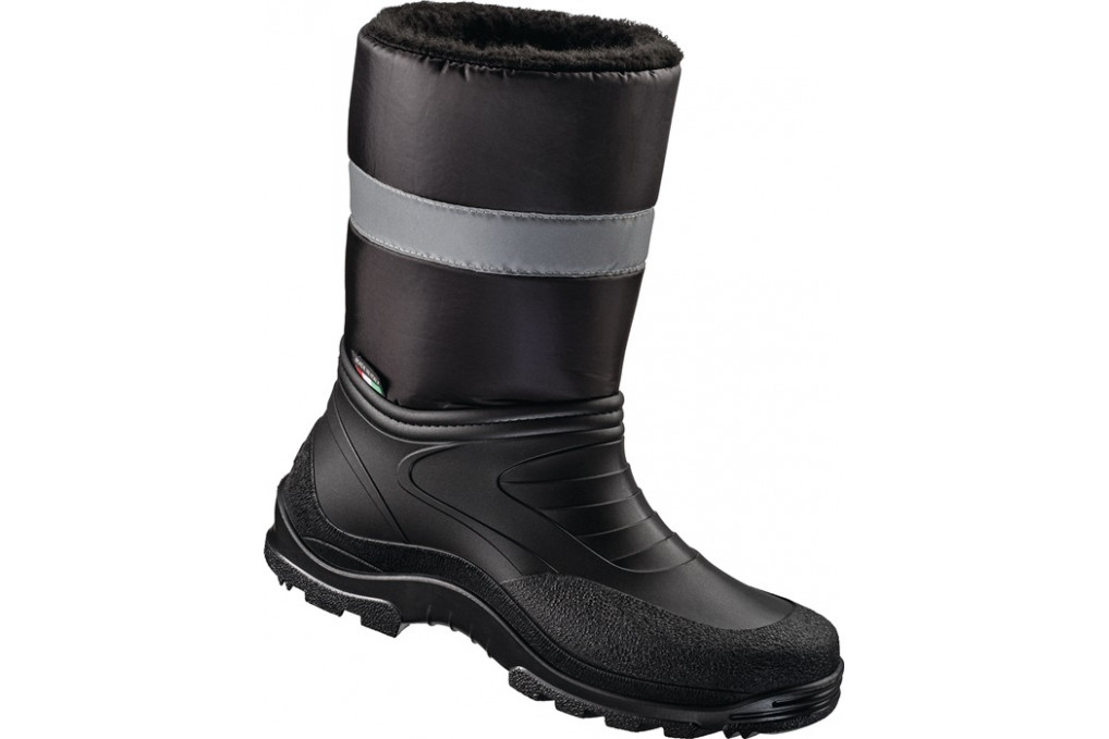 Winterschlupfstiefel Skagen Gr.42 schwarz PVC PA m.Reflexstreifen EUROMAX
