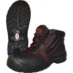 Sicherheitsstiefel BASIC STEP MID Gr.40 schwarz S3 SRC EN20345 Volleder NITRAS Sicherheitsstiefel BASIC STEP MID Gr.40 schwarz S3 SRC EN20345 Volleder NITRAS