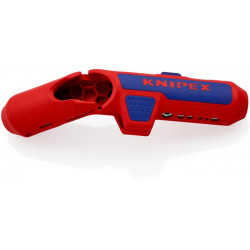 Univ.Abmantelungswerkzeug ErgoStrip® Gesamt L.130mm f.Linkshänder KNIPEX Univ.Abmantelungswerkzeug ErgoStrip® Gesamt L.130mm f.Linkshänder KNIPEX