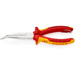 Flachrundzange L.200mm Form 2 40Grad gew.VDE Mehrkomp. Hüllen KNIPEX Flachrundzange L.200mm Form 2 40Grad gew.VDE Mehrkomp. Hüllen KNIPEX