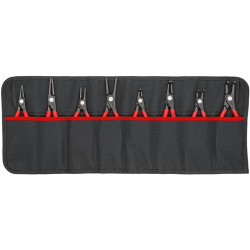 Sicherungsringzangensatz Version 2 8 tlg.in Rolltasche 10 60mm KNIPEX Sicherungsringzangensatz Version 2 8 tlg.in Rolltasche 10 60mm KNIPEX