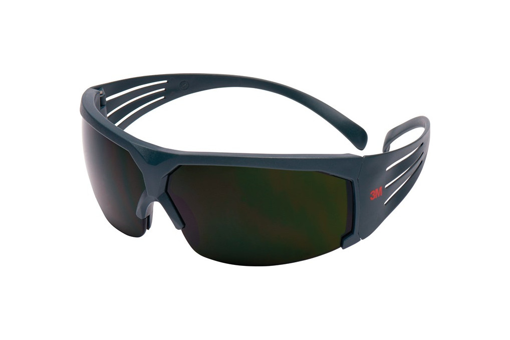 Schweißerbrille SecureFit™SF600 EN 166 PC Bügel grau,Scheibe grün IR 5,0 3M