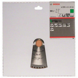 Kreissägeblatt PRO Wood AD 216mm Z.60 WZ N Bohr.30mm Schnitt B.2,0mm HM BOSCH Kreissägeblatt PRO Wood AD 216mm Z.60 WZ N Bohr.30mm Schnitt B.2,0mm HM BOSCH