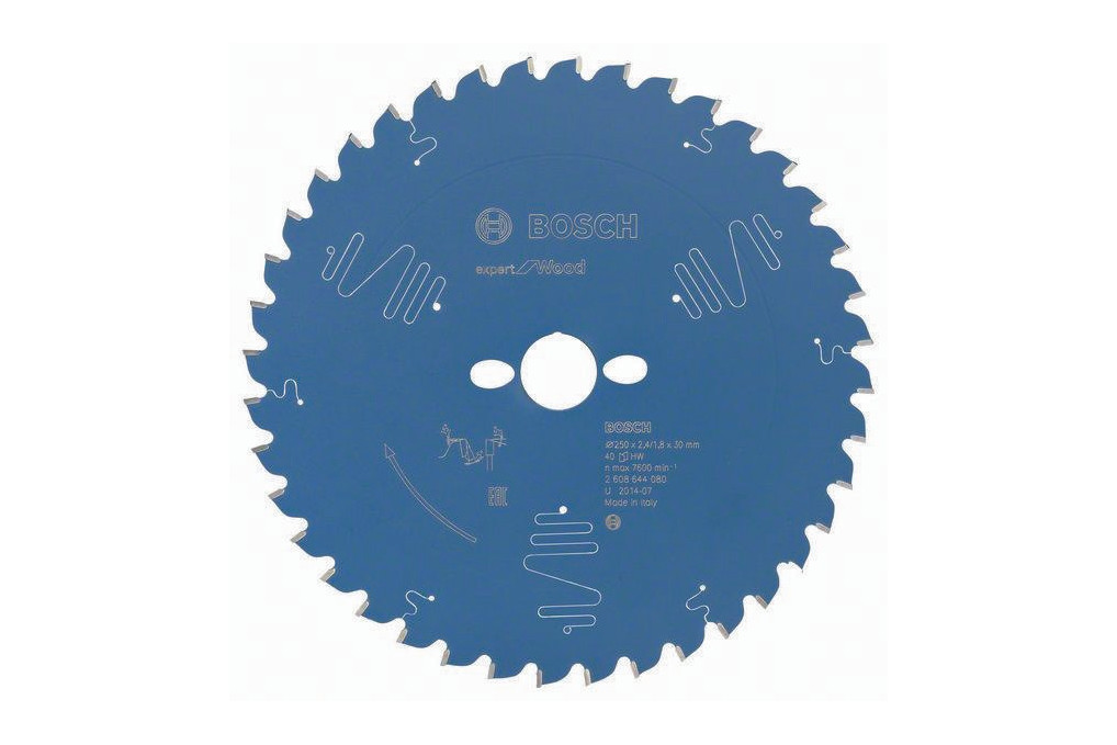 Kreissägeblatt Expert for Wood AD 250mm Z.40 WZ Bohr.30mm Schnitt B.2,4mm