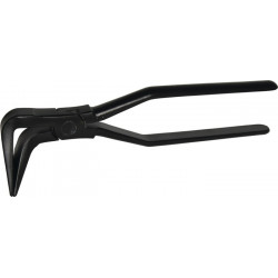 Falzzange L.255mm aufgelegt 90Grad geb.pulv.ERDI