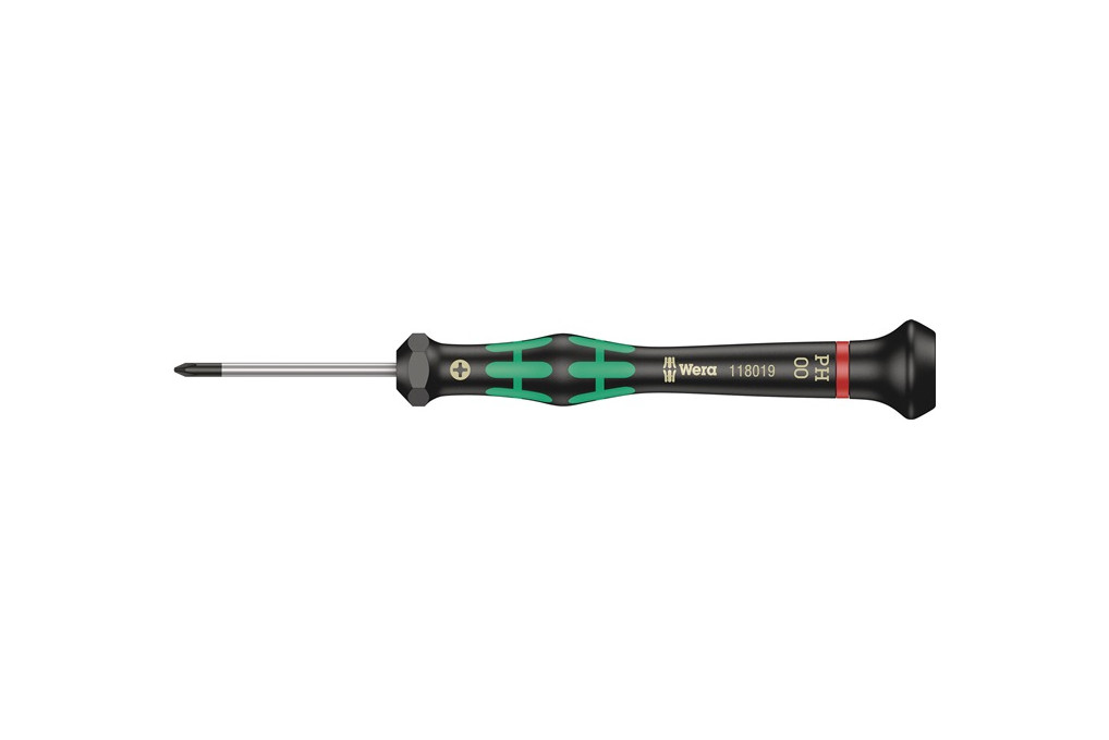 Elektronik Feinmechanik Schraubendreher 2050 PH 00 Klingen L.40mm WERA