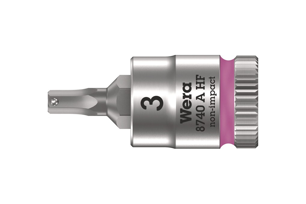 Steckschlüsseleinsatz 8740 A HF 1 4 Zoll SW 3mm L.28mm WERA