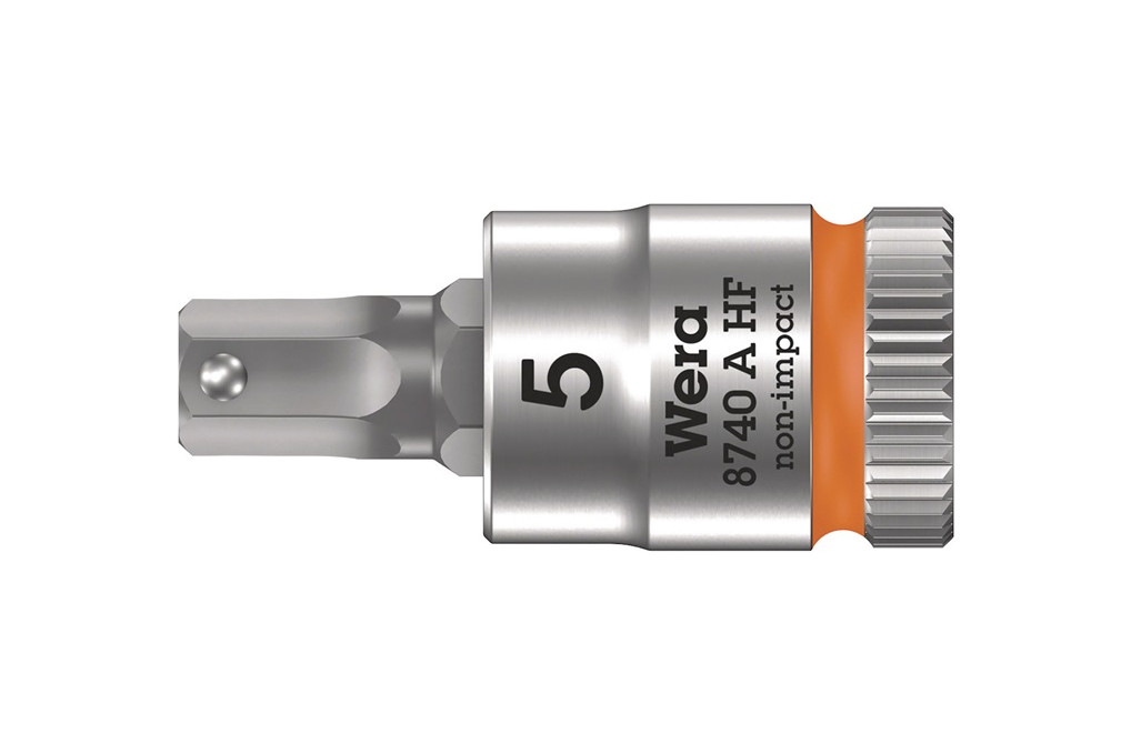 Steckschlüsseleinsatz 8740 A HF 1 4 Zoll SW 5mm L.28mm WERA Steckschlüsseleinsatz 8740 A HF 1 4 Zoll SW 5mm L.28mm WERA