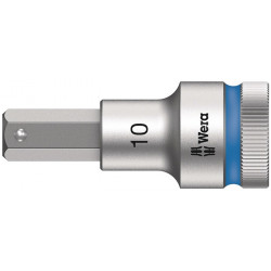 Steckschlüsseleinsatz 8740 C HF 1 2 Zoll SW 10mm L.60mm WERA Steckschlüsseleinsatz 8740 C HF 1 2 Zoll SW 10mm L.60mm WERA