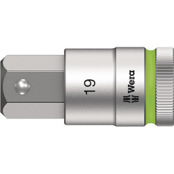 Steckschlüsseleinsatz 8740 C HF 1 2 Zoll SW 19mm L.60mm WERA Steckschlüsseleinsatz 8740 C HF 1 2 Zoll SW 19mm L.60mm WERA