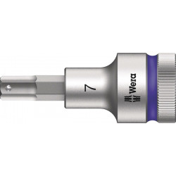 Steckschlüsseleinsatz 8740 C HF 1 2 Zoll SW 7mm L.60mm WERA Steckschlüsseleinsatz 8740 C HF 1 2 Zoll SW 7mm L.60mm WERA