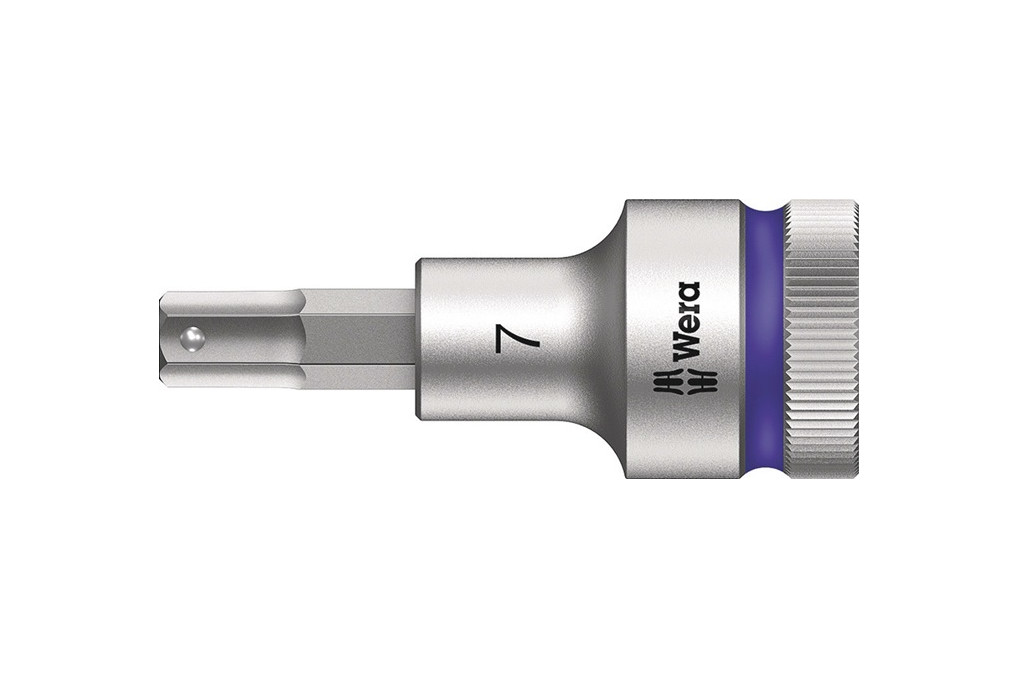 Steckschlüsseleinsatz 8740 C HF 1 2 Zoll SW 7mm L.60mm WERA Steckschlüsseleinsatz 8740 C HF 1 2 Zoll SW 7mm L.60mm WERA