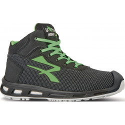Sicherheitsstiefel RedLion HARD Gr.43 schwarz grün S3 SRC ESD EN20345