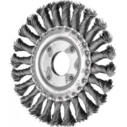 Rundbürste RBG D.115mm Drahtstärke 0,5mm STA 12mm 12500min ¹ Rundbürste RBG D.115mm Drahtstärke 0,5mm STA 12mm 12500min ¹