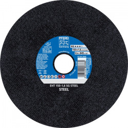 Trennscheibe SG STEEL D150x1,6mm ger.STA Bohr.22,23mm PFERD Trennscheibe SG STEEL D150x1,6mm ger.STA Bohr.22,23mm PFERD