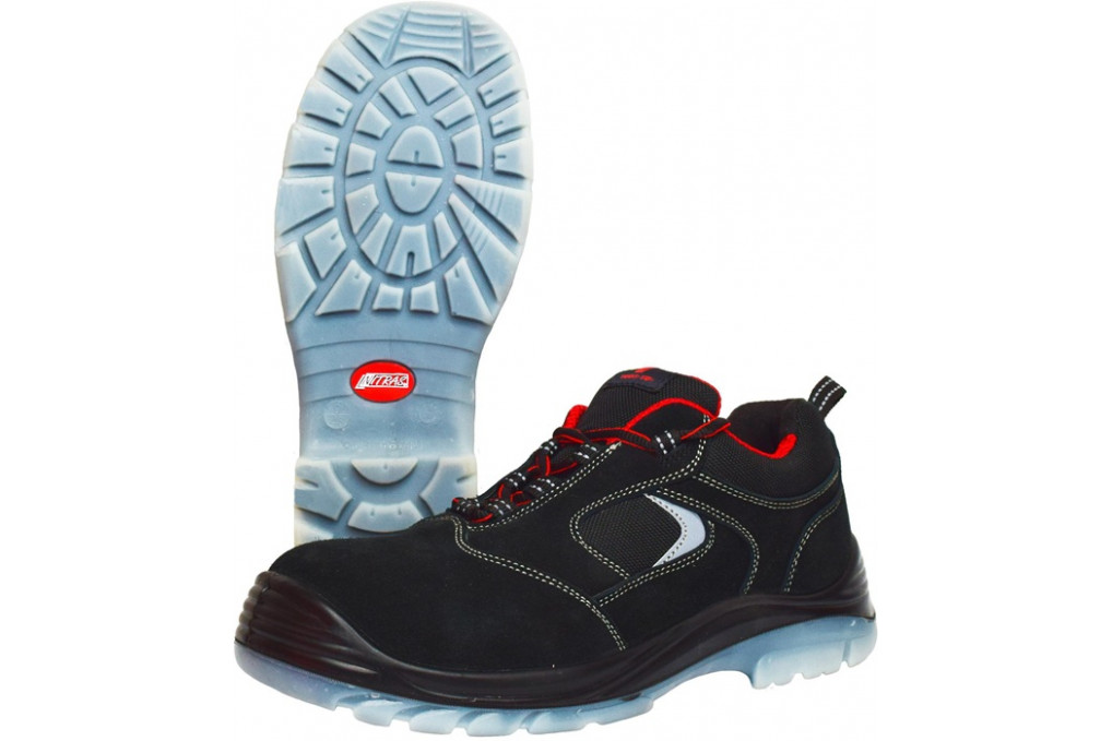 Sicherheitsschuh EASY STEP Gr.40 W.11 schwarz S1P SRC EN20345 Leder NITRAS Sicherheitsschuh EASY STEP Gr.40 W.11 schwarz S1P SRC EN20345 Leder NITRAS