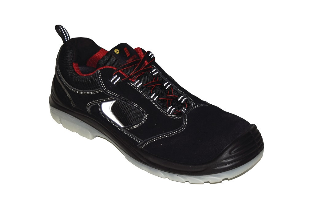 Sicherheitsschuh EASY STEP Gr.45 W.11 schwarz S1P SRC EN20345 Leder NITRAS Sicherheitsschuh EASY STEP Gr.45 W.11 schwarz S1P SRC EN20345 Leder NITRAS