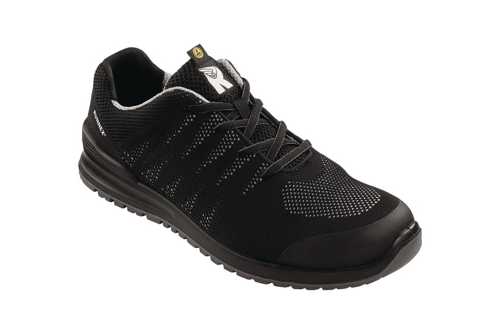 Sicherheitshalbschuh SportStar 5108 Gr.43 schwarz grau S1P SRC ESD PES RUNNEX Sicherheitshalbschuh SportStar 5108 Gr.43 schwarz grau S1P SRC ESD PES RUNNEX