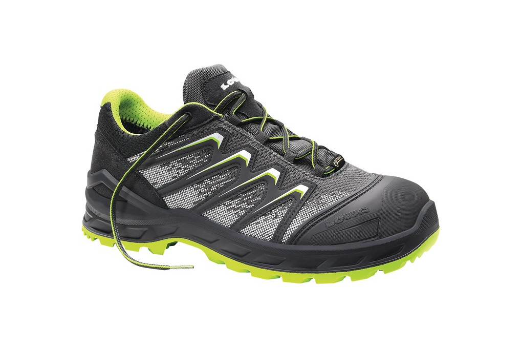 Sicherheitsschuh Larrox Work GTX grey Lo Gr.42 grau grün S3 CI HI HRO SRC EN2034 Sicherheitsschuh Larrox Work GTX grey Lo Gr.42 grau grün S3 CI HI HRO SRC EN2034