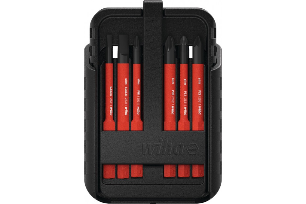 Wechselklingensatz slimBit electric 12 tlg.Schlitz PH ( PZD)Torx® WIHA Wechselklingensatz slimBit electric 12 tlg.Schlitz PH ( PZD)Torx® WIHA