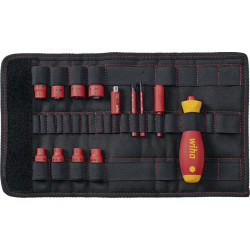 Werkzeugsatz Slim Vario® electric 13 tlg.m.Wechselkl.VDE isol.WIHA Werkzeugsatz Slim Vario® electric 13 tlg.m.Wechselkl.VDE isol.WIHA