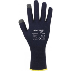 Feinstrickhandschuhe f.Smartphones u.Touchscreens Gr.8 dunkelblau Feinstrickhandschuhe f.Smartphones u.Touchscreens Gr.8 dunkelblau