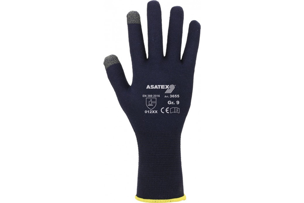 Feinstrickhandschuhe f.Smartphones u.Touchscreens Gr.8 dunkelblau Feinstrickhandschuhe f.Smartphones u.Touchscreens Gr.8 dunkelblau