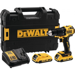 Akku Schlagbohrschrauber DCD709D2T 18V 2Ah 1,5 13mm DEWALT Akku Schlagbohrschrauber DCD709D2T 18V 2Ah 1,5 13mm DEWALT